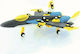 Mic O Mic Plastic Construction Toy Fighter Plane Grey for Children 3+ years+ Years