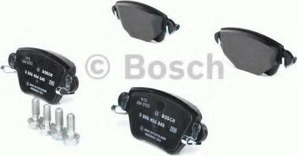 Bosch Brake Pad Rear 4pcs for Ford Mondeo Jaguar S-Type / X-Type / XJ