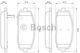 Bosch Σετ Τακάκια Εμπρός 4τμχ για Hyundai i10 Kia Picanto