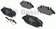 Bosch Σετ Τακάκια Εμπρός 4τμχ για Mercedes-Benz Viano / Vito
