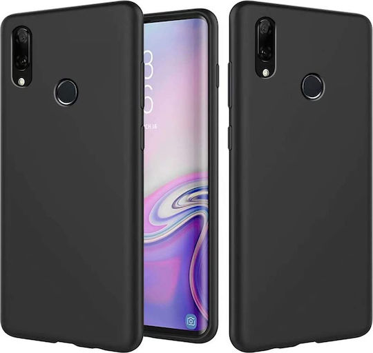 Sonique Liquid Back Cover Σιλικόνης Μαύρο (Huawei P Smart 2019 / Honor 10 Lite)