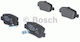 Bosch Σετ Τακάκια Πίσω 4τμχ για Toyota Auris / Corolla