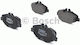 Bosch Σετ Τακάκια Εμπρός 4τμχ για Mercedes-Benz E Class T-Model S211 2003-2009 / E-Class W211 2002-2008