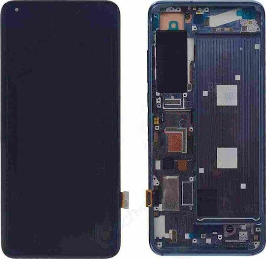 Xiaomi Οθόνη με Μηχανισμό Αφής και Πλαίσιο για Mi 10 / 10 Pro (Λευκό)