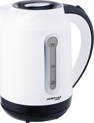 Mistral Plus MI-1737-1 Βραστήρας 1.7lt 2200W Μαύρος