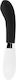 Glossy John Vibrator Kaninchen 12cm Black