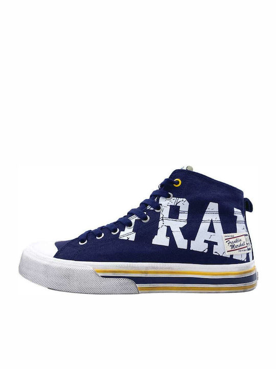Beta High Double Ανδρικά Μποτάκια Navy Μπλε