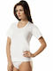 Women's Short Sleeve Cotton T-Shirt White