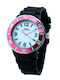 WATX & CO Men's Watch 44mm with Black Rubber Strap