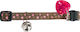 Hunter Dots Katzenhalsband mit Glöckchen 1x17-2...