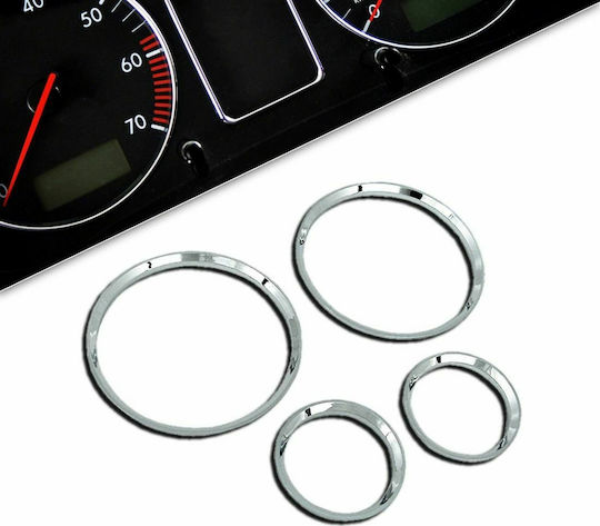 JOM Δαχτυλίδια Καντράν Χρωμίου για Opel Astra B (1993-1999) / Opel Tigra A