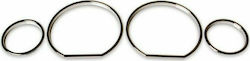 JOM Δαχτυλίδια Καντράν Χρωμίου για BMW E36 / Z3 1991-1999