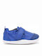 Step Up Xplorer Go Trainer Παιδικά Sneakers Ανατομικά με Σκρατς Μπλε