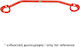 OMP Iron Car Adjustable Strut Bars for Opel Corsa D 1.2