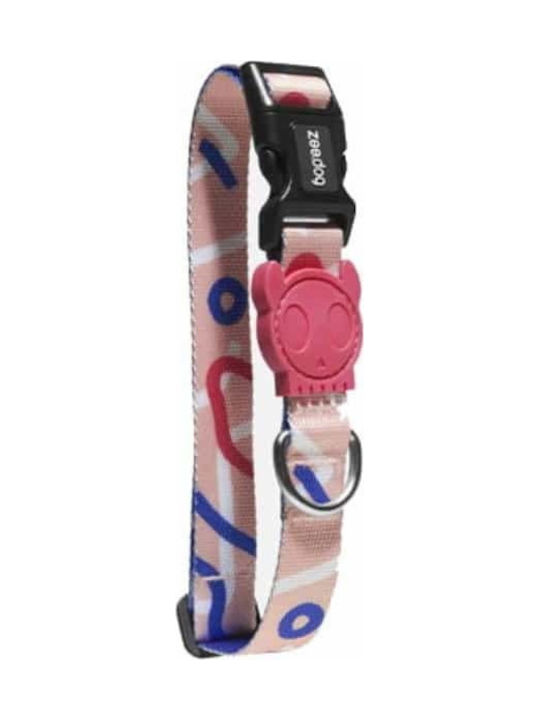 Zee-Dog Pinna Dog Collar In Pink Colour M 30-50cm