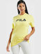 Eagle Γυναικείο T-shirt Κίτρινο