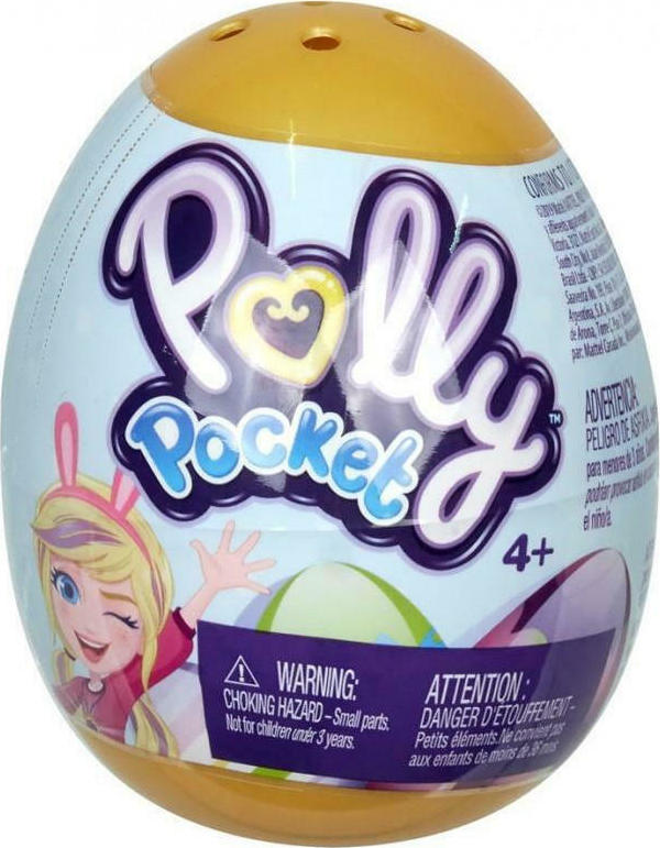 Mattel Παιχνίδι Μινιατούρα Polly Pocket Surprise Egg για 4+ Ετών 9εκ