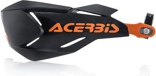 Acerbis Protecții mânere motocicletă X-Factory Proteze de mână de protecție negre/portocalii în culoarea Portocaliu