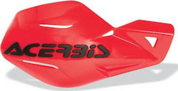 Acerbis Protecții mânere motocicletă MX Unico Proteze universale roșii pentru motociclete în culoarea Roșu
