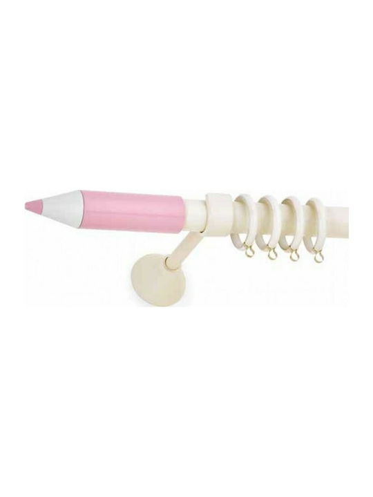 Anartisi Metallic Curtain Pole Pencil Double wi...