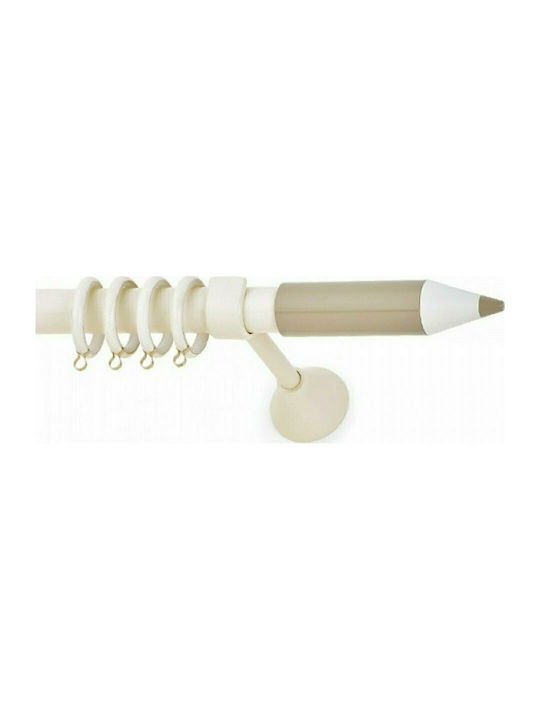 Anartisi Metallic Curtain Pole Pencil Double wi...