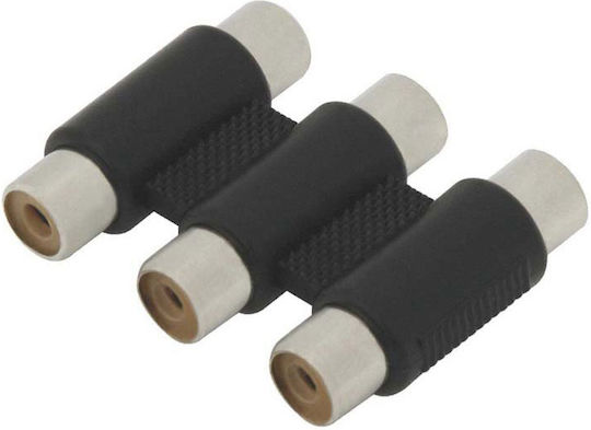 DM Pro Μετατροπέας RCA female σε RCA female (DM-3020)