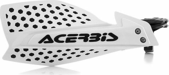 Acerbis X-Ultimate Apărători De Mâini Pentru Motocicletă Alb/Negru