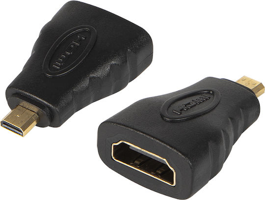 Blow Αντάπτορα Μετατροπέας micro HDMI male σε HDMI female 1τμχ
