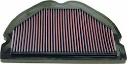 K&N Motorcycle Air Filter for Kawasaki Ninja ZX - 9 R 1994-2007