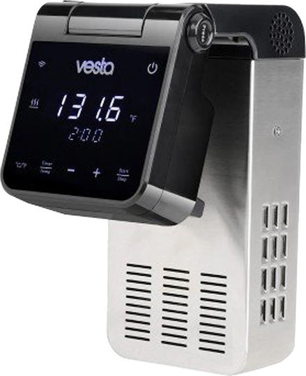 Vesta Precision Elite Black Sous Vide Machine 1.2kW 16x14.9x26.6cm SV81-BK