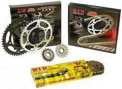 DID Chain & Sprocket Kit Golden (16-41-525VX/GB) for Honda CBR 600RR 2007-2013