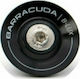 Barracuda B-Lux Декоративно пръстенче за защитния слайдер на мотоциклет Διακοσμητικά Μανιταριών Black CP004