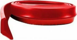 Autoline Αυτοκόλλητη Ταινία Αυτοκινήτου Lip 2.5m Κόκκινο 250cm για Προφυλακτήρα Αυτοκινήτου σε Κόκκινο Χρώμα