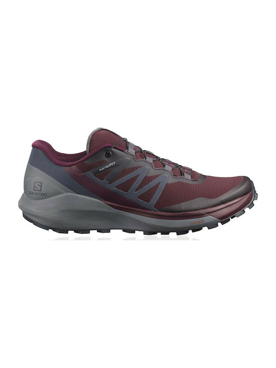 Salomon Sense Ride 4 W Trail Wine Red / Burgandy / Black