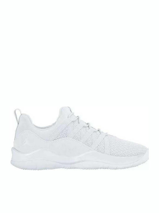 Deca Fly Αθλητικά Παιδικά Παπούτσια Running με Κορδόνια Λευκά