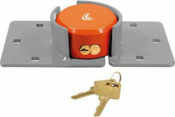 Lampa Κλειδαριά για Container με Κλειδί Zanna Tytan από Ανοξείδωτο Ατσάλι