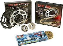 DID Chain & Sprocket Kit Golden (17-41-530ZVM-X/G) for Kawasaki ZZR 1400 2006-2010