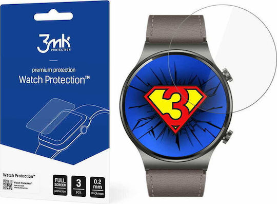 3MK Screen Protector for the Huawei Watch GT 2 Pro 3pcs