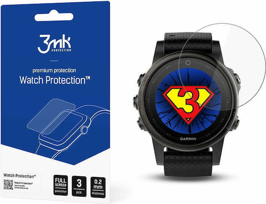 3MK Displayschutzfolie für das Garmin Fenix 5S/5S Plus 3Stück