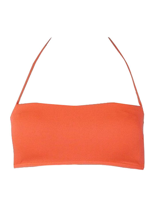 Blu4u Strapless Bikini Top Πορτοκαλί