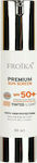 Froika Premium Sunscreen Sonnenschutz Creme Für das Gesicht SPF50 mit Farbe 50ml