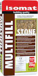 Isomat Multifill Stone Tile Joint Filler Resinous για Πέτρες Gray 25kg