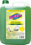 Bubble Professionell Geschirrspülmittel mit Duft Zitrone 1x4lt