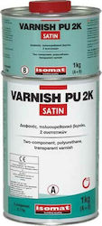 Isomat Varnish PU 2K Βερνίκι Επιφάνειας Πολυουρεθάνης 2 Συστατικών Σατινέ Isomat Varnish PU 2K Βερνίκι Επιφάνειας Πολυουρεθάνης 2 Συστατικών Σατινέ