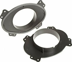 Connects2 Βάσεις Ηχείων Μπροστινές 165mm για Isuzu D-Max 2012-2015 2τμχ