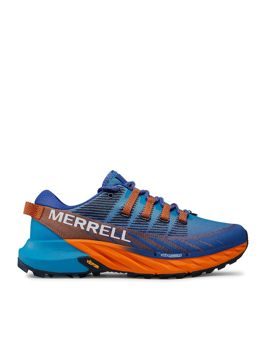 Merrell Agility Peak 4 Ανδρικά Αθλητικά Παπούτσια Trail Running Μπλε