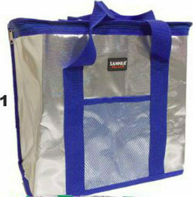 Sannea Isoliertasche Handtasche 27 Liter L33 x B22 x H33cm. Blau