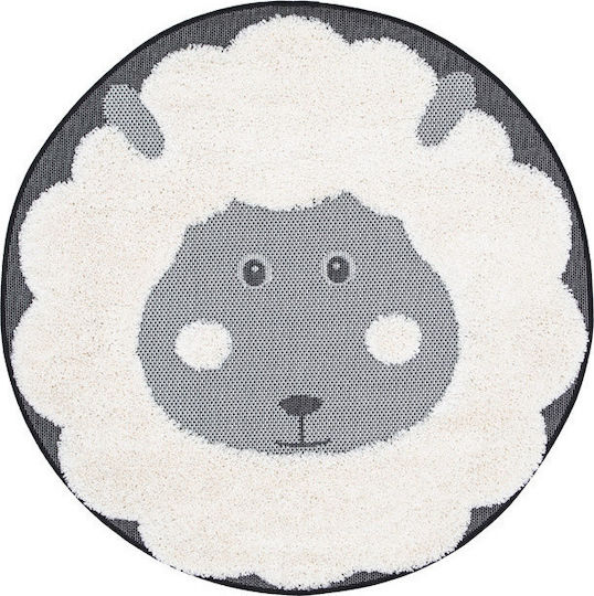 Royal Carpet Kids Synthetic Rug Richie 15545 969 Round 120cm 22mm