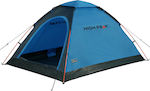 High Peak Monodome XL Camping Tent Igloo Blue 3 Seasons for 4 People 210x240x130cm