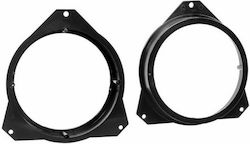 Connects2 Βάσεις Ηχείων Μπροστινές 165mm για Citroen Berlingo 2008-2007 - Peugeot Partner 2008-2018 2τμχ
